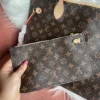 Sac L-V en vrais cuir marron – Image 4