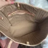 Sac L-V en vrais cuir marron – Image 5