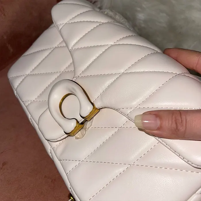SAC C0ACH BLANC