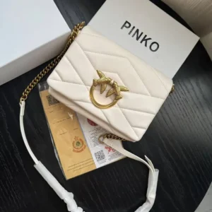 SAC PINK0 BLANC