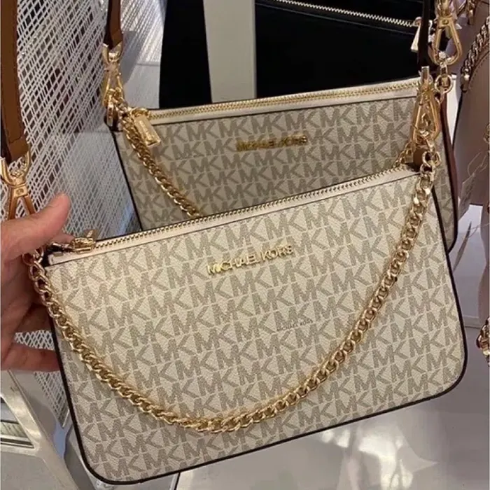 POUCHETTE MK BLANC