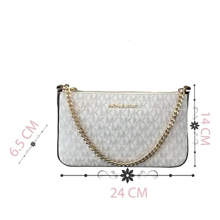 POUCHETTE MK BLANC