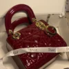 SAC LADY DI0R BORDEAU – Image 2